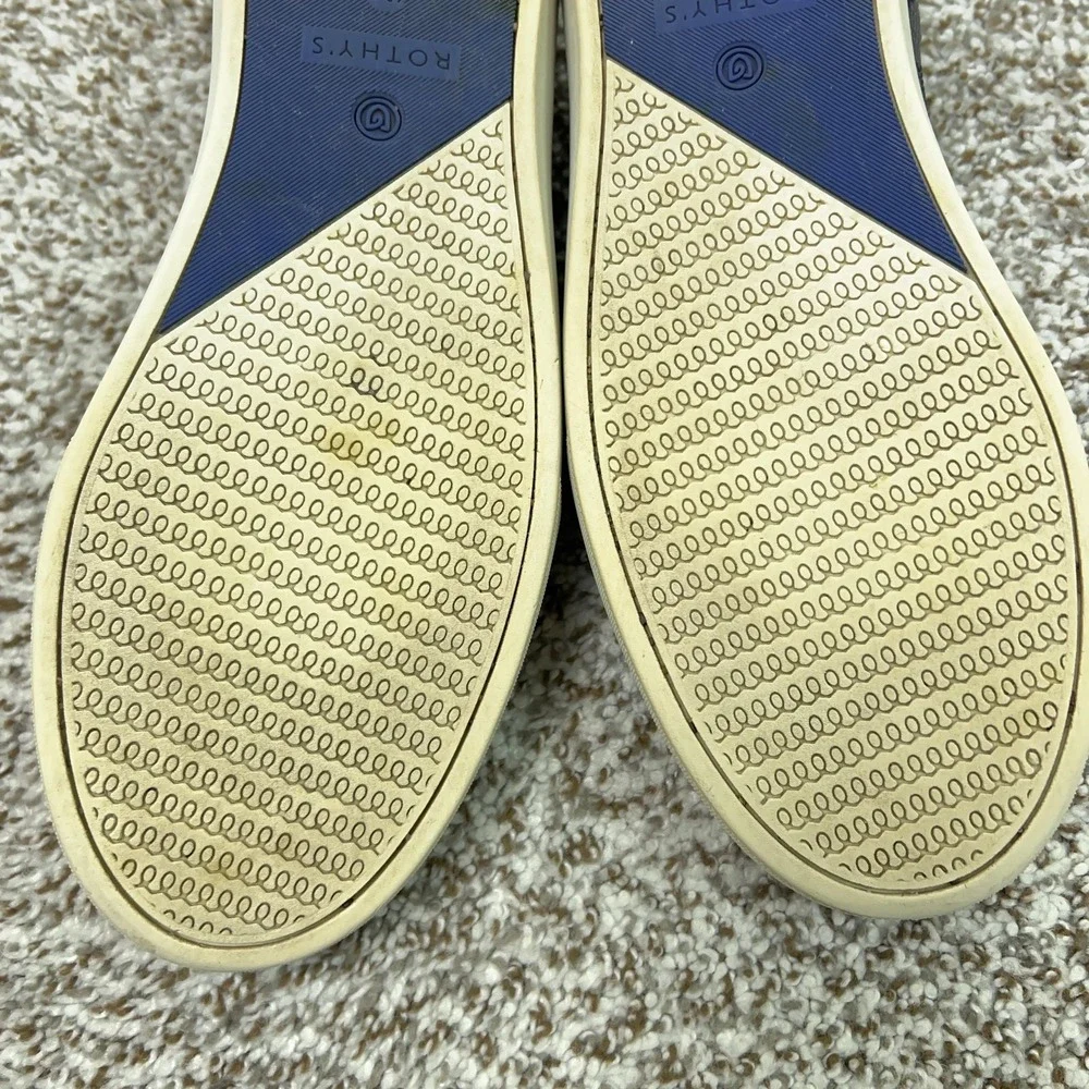Rothys Shoes‎ Womens Size 10.5 Gray Camo City Slip On Sneaker Flats Knit Casual